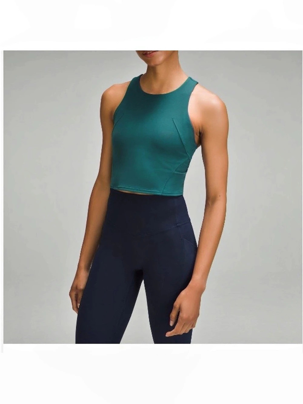 lululemon Wunder Train Racerback Tank Top Blue Size 0